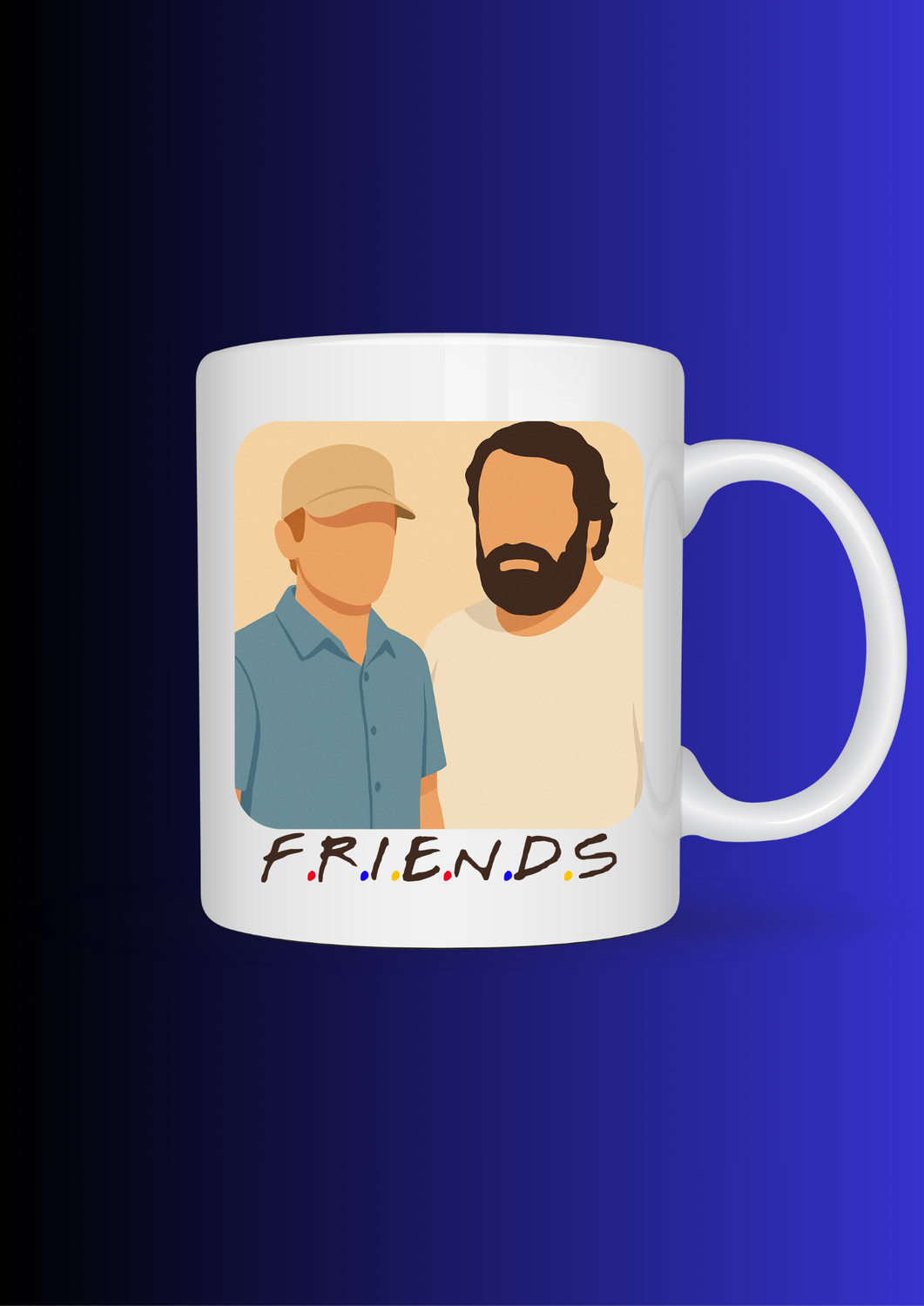 Bud and Terence Friends taza