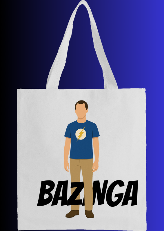 Sheldon Bazinga textil bag