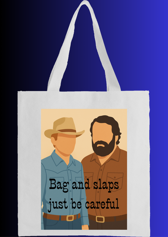 Bud and Terence textil bag