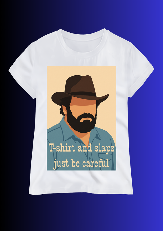 Bud Spencer T-shirt and slaps T-shirt