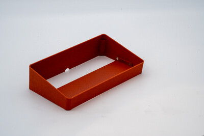 StreamDeck XL Halterung - magnetisch - rau - Rot/Orange marble