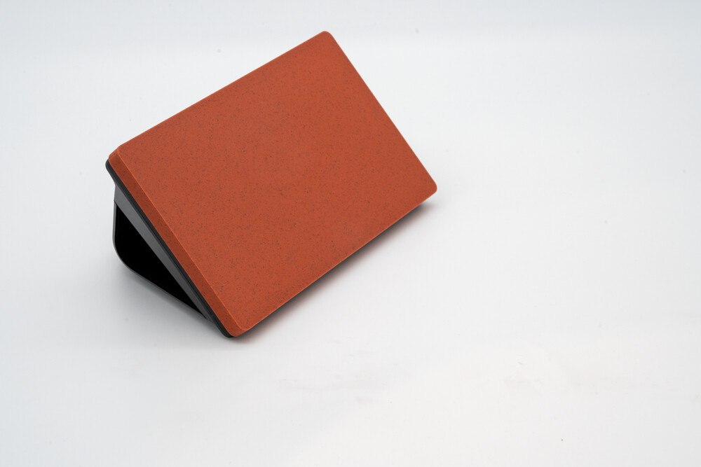StreamDeck XL Abdeckung - simple - Rot/Orange marble