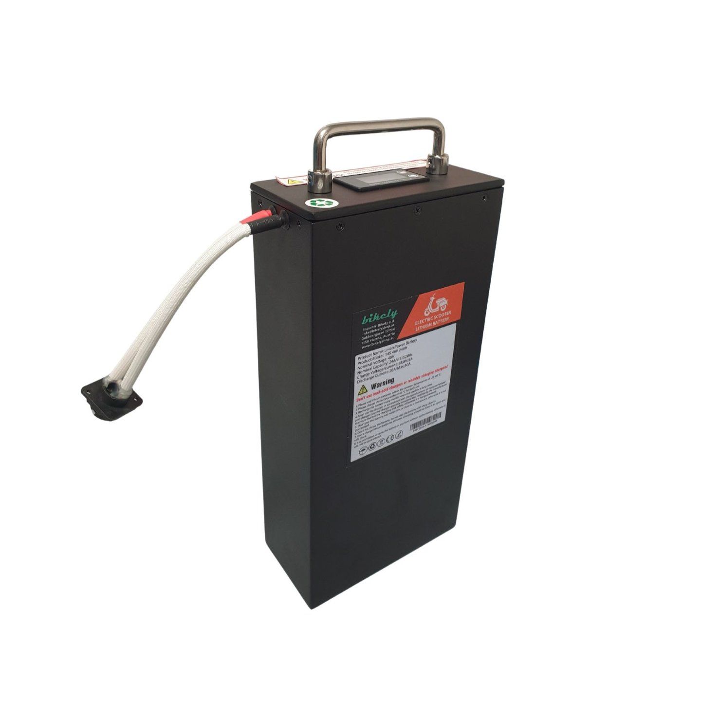 48V 24AH (14s) Lithium Akku