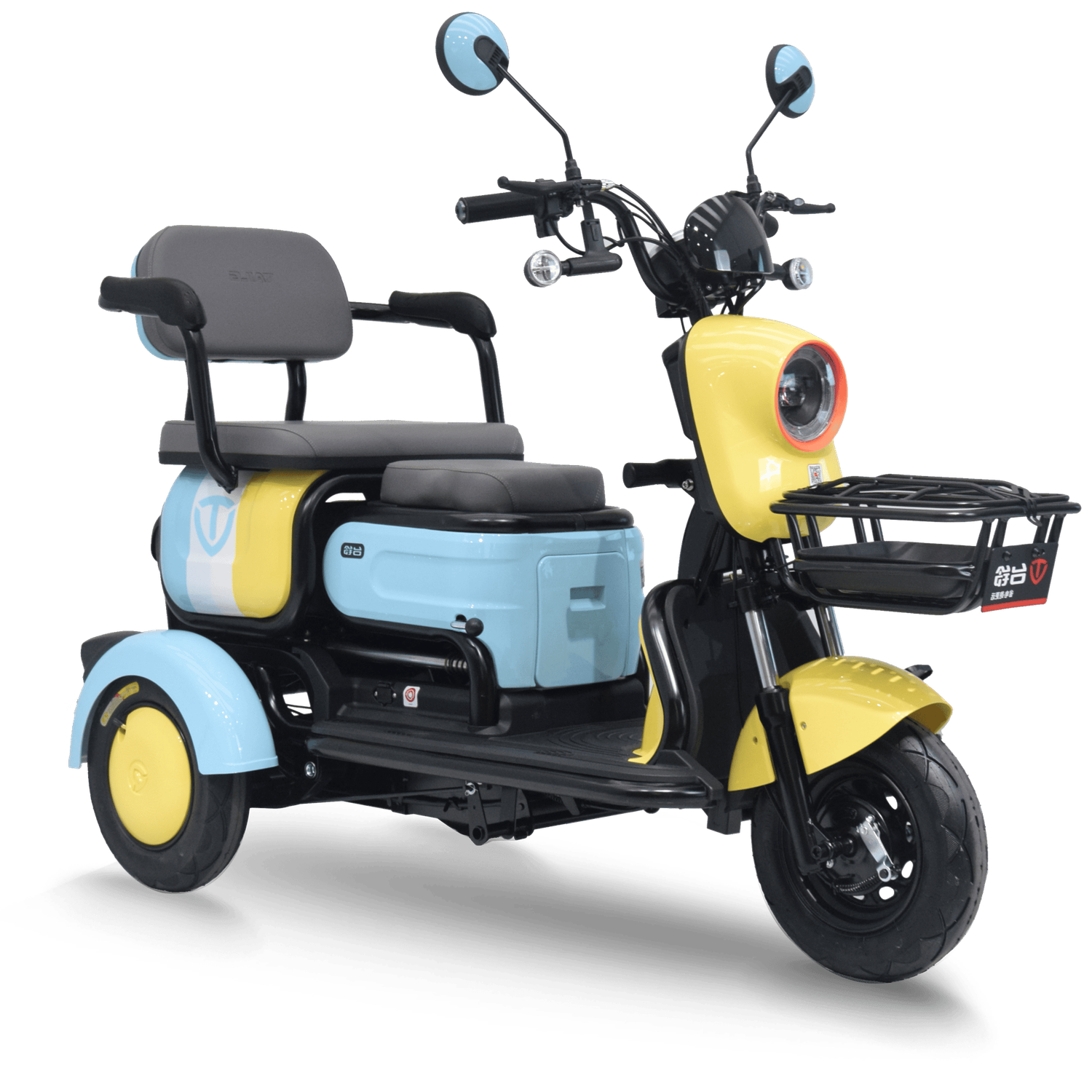 E-Dreirad Seniorenmobil E-Scooter Elektrischer Roller TailG Feidu 25KM/h
