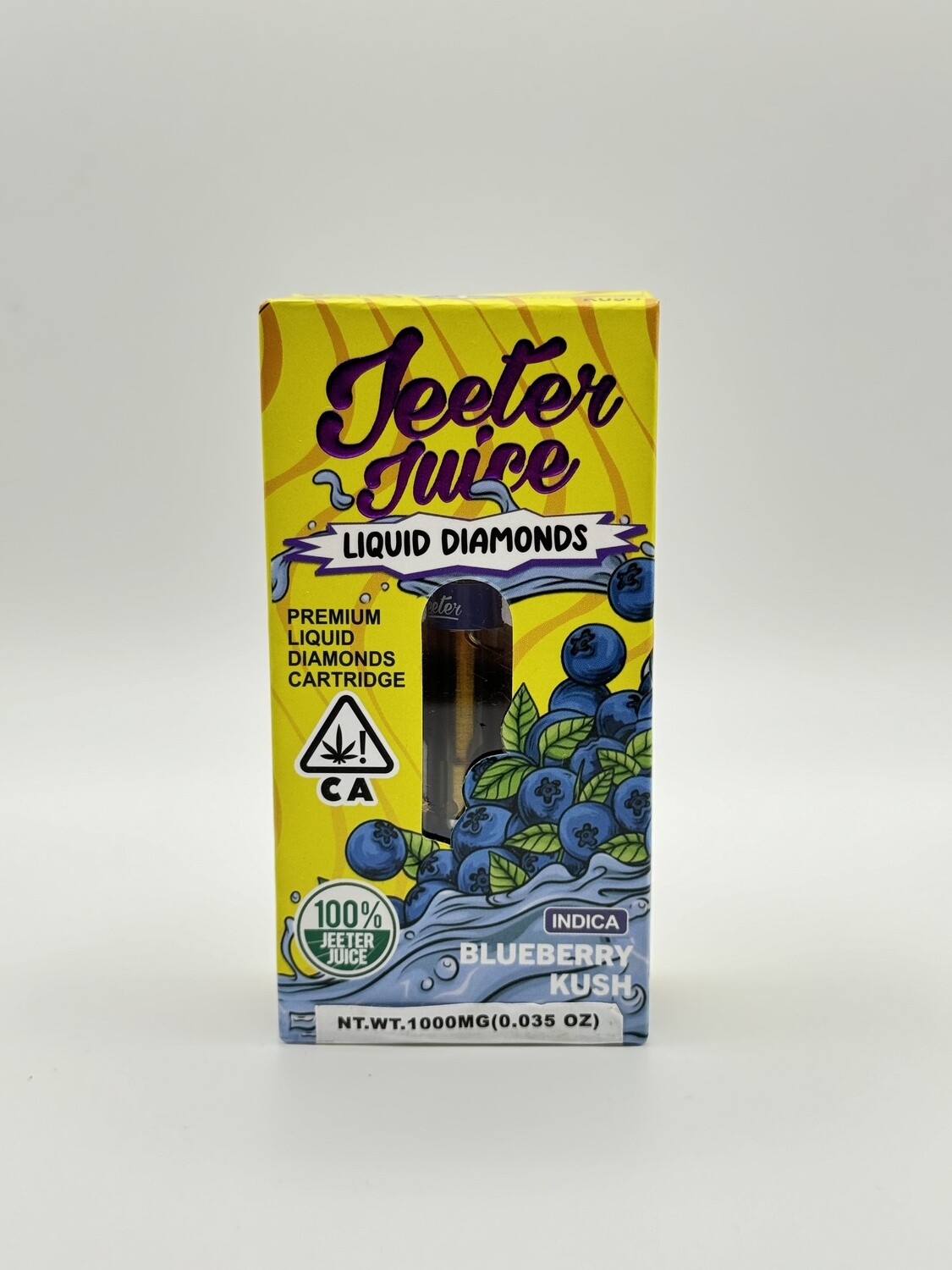 Jeeter Juice Indica Blue Zkittlez Liquid Diamonds 1000mg Disposable
