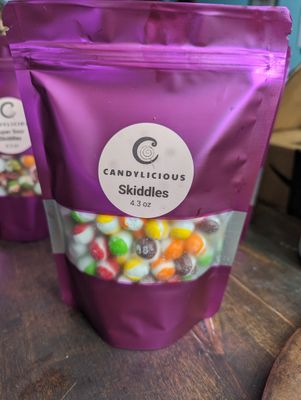 1 bag Skiddles freeze dried candy 