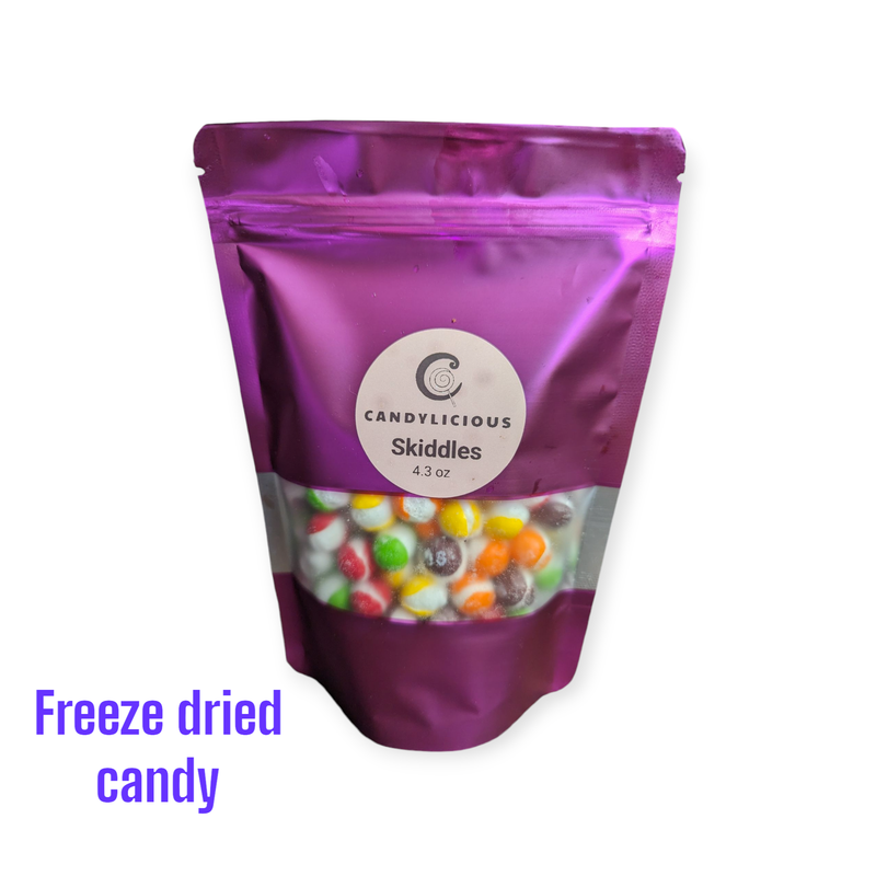 1 bag Original Skiddles freeze dried candy