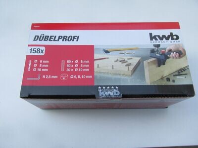 Dowelling Kit 158 Piece Set
