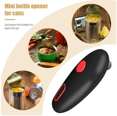 Hands-free automatic can opener