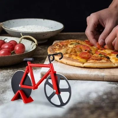 Ernesto® bicycle pizza wheel Cutter