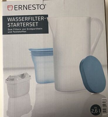 Ernesto® water filter starter set.