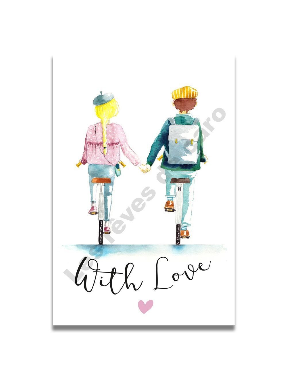 Couple à Vélo