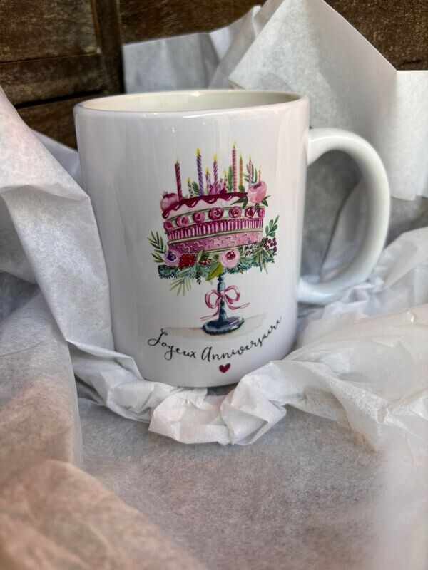 Mug "Joyeux Anniversaire"