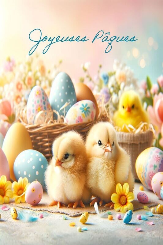 Poussins de Pâques