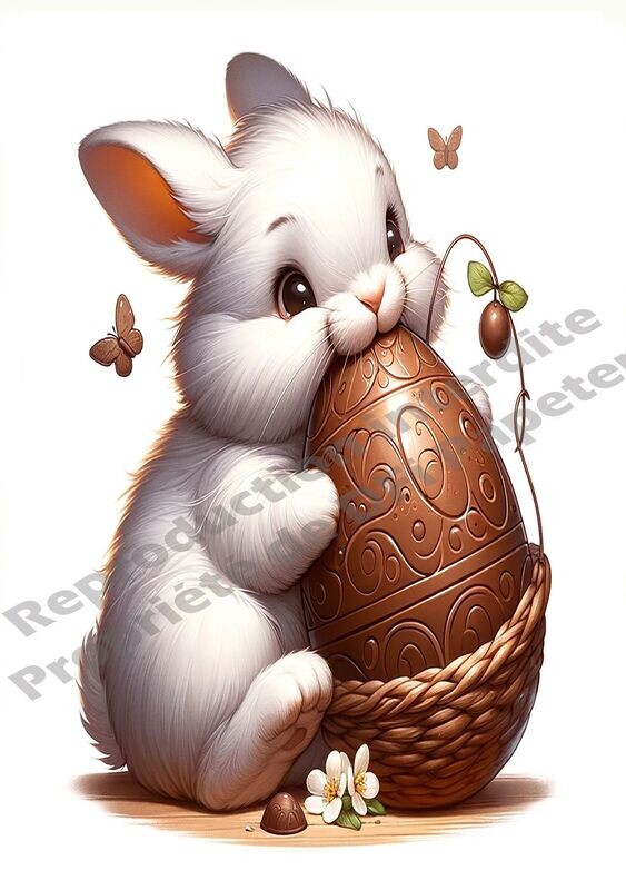 Lapin gourmand de Pâques