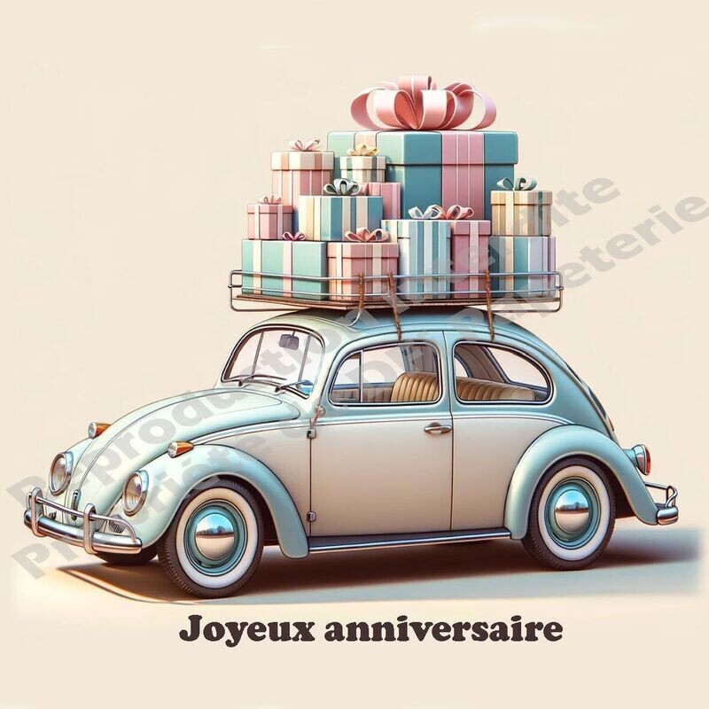 La coccinelle d'anniversaire