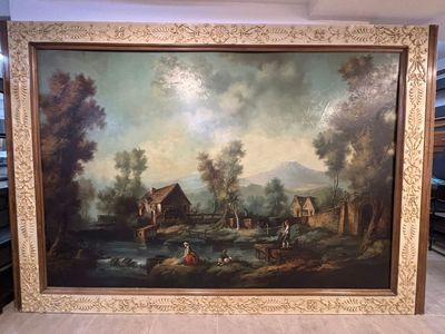 CUADRO ÓLEO SOBRE LIENZO CUADRO ÓLEO SOBRE LIENZO