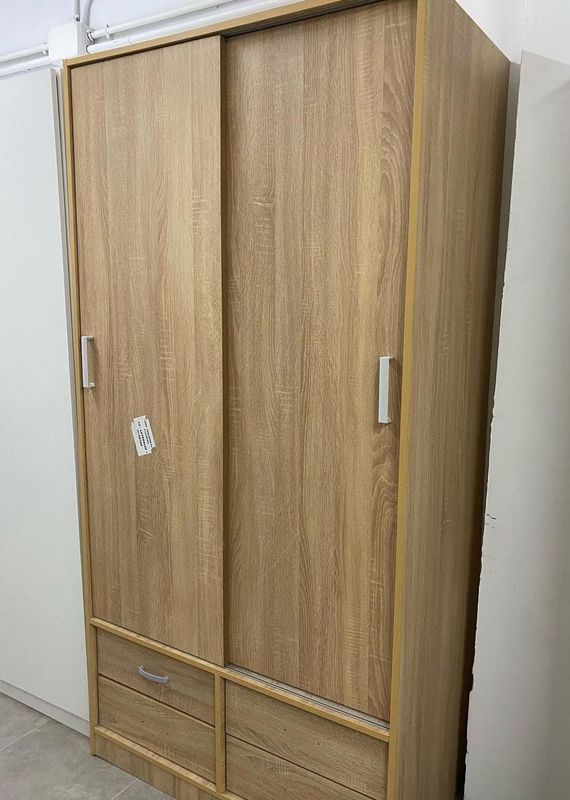 ARMARIO 2 PUERTAS 4 CAJONES CORREDERO CAMBRIAN