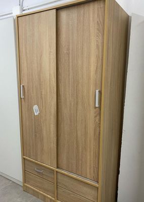 ARMARIO 2 PUERTAS 4 CAJONES CORREDERO CAMBRIAN