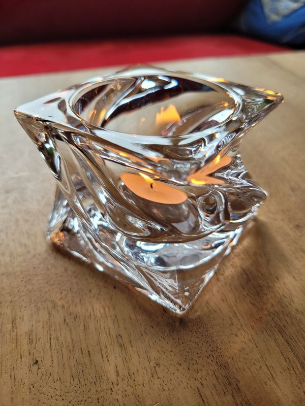 Leonardo Teelichthalter Volare 7, 6.5 cm, aus Glas transparent