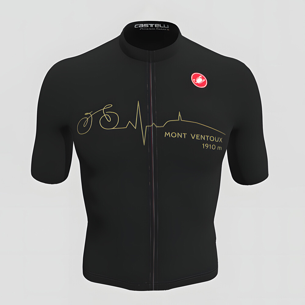 Maillot Castelli Ventoux fil noir