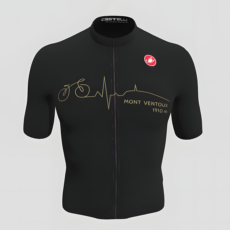 Maillot Castelli Ventoux fil noir