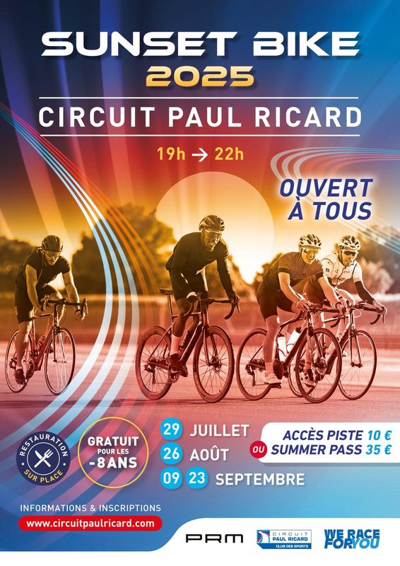 Location vélo Sunset Bike Circuit Paul Ricard