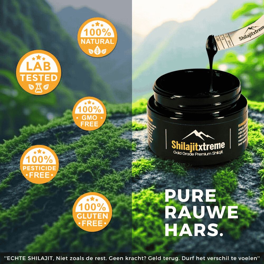 Shilajit Gold Grade - 100% Pure Himalaya Shilajit, 30g