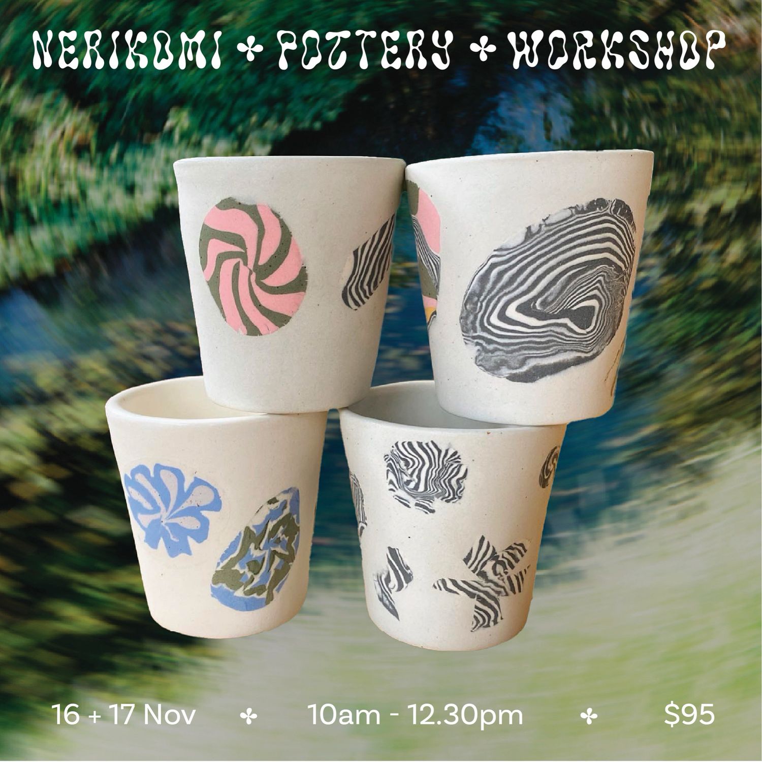 Nerikomi workshop 2 - Sunday 17 November