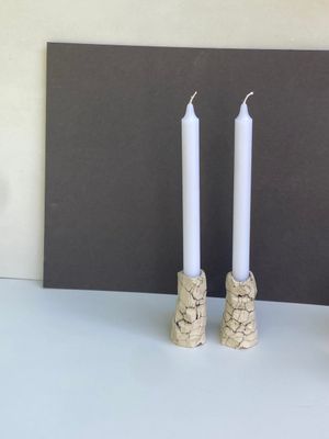 Mesh candle holder - PAIR