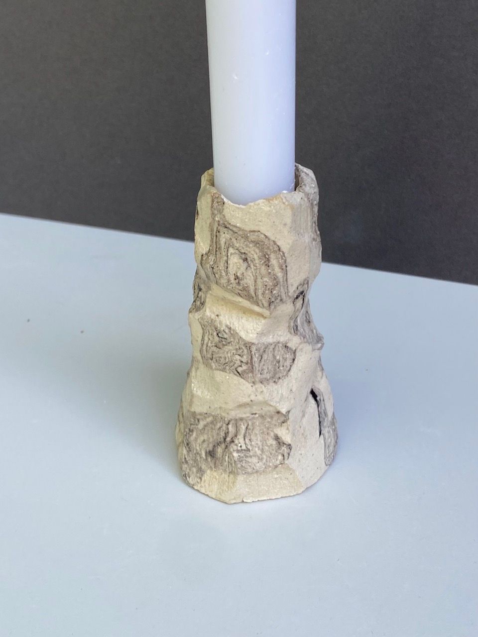 Single candle holder - check