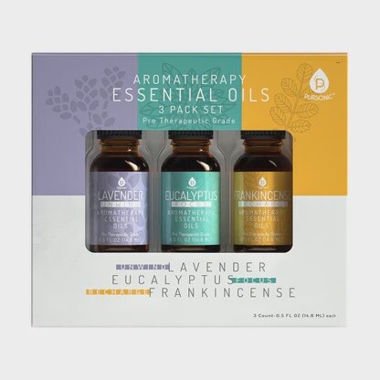 Pursonic Essential Oils 3 Pack set