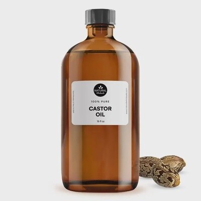 Natural Wholesale 100% Pure Castor Oil 16 OZ