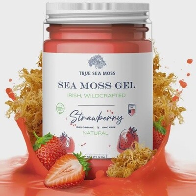 True Sea Moss Sea Moss Gel Strawberry