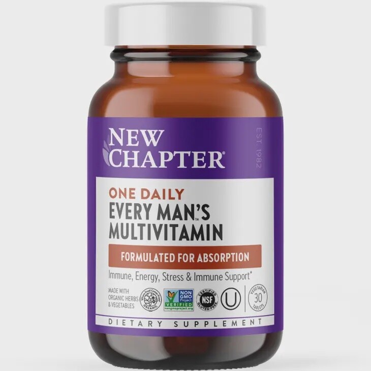 New Chapter One Daily Every Mans Multivitamin