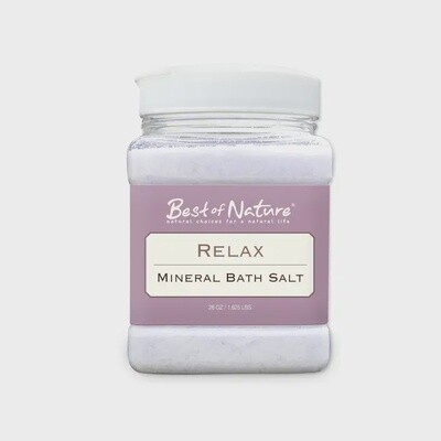 Best of Nature Detox Mineral Bath Salt 26oz