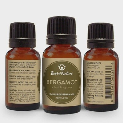 Best of Nature Bergamot Essential Oil