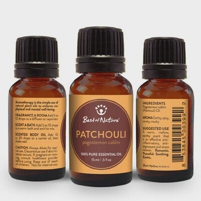 Best of Nature Patchouli Essential Oil