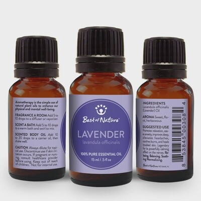 Best of Nature Lavender Essential Oil
