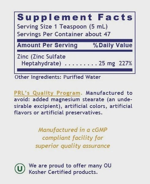 Premier Research Labs Liquid Zinc Ultra