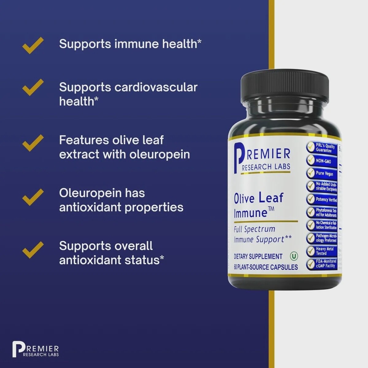 Olive Leaf Immune Premier Research