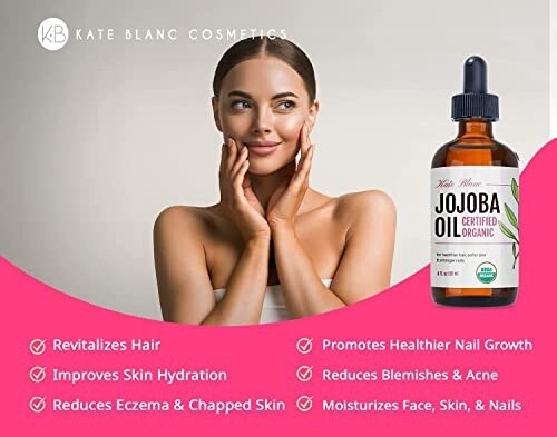 Kate Blanc Cosmetics Jojoba Oil 4oz