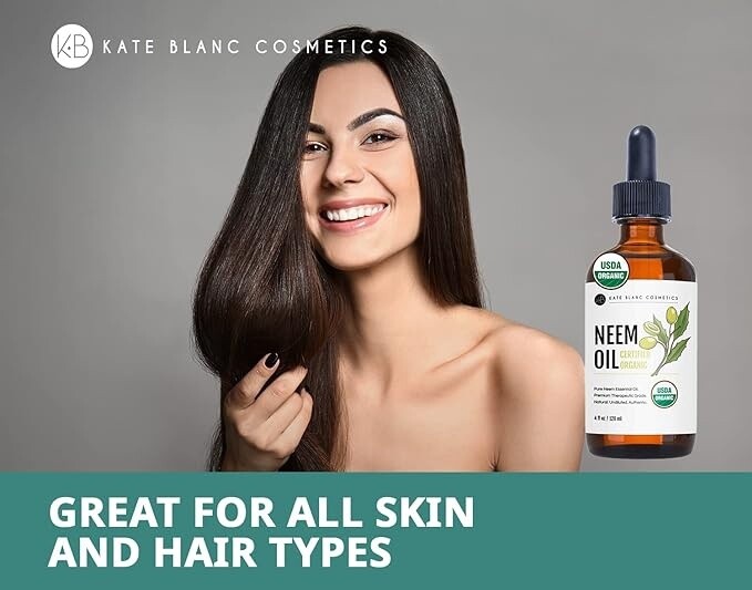 Kate Blanc Cosmetics Neem Oil 4oz