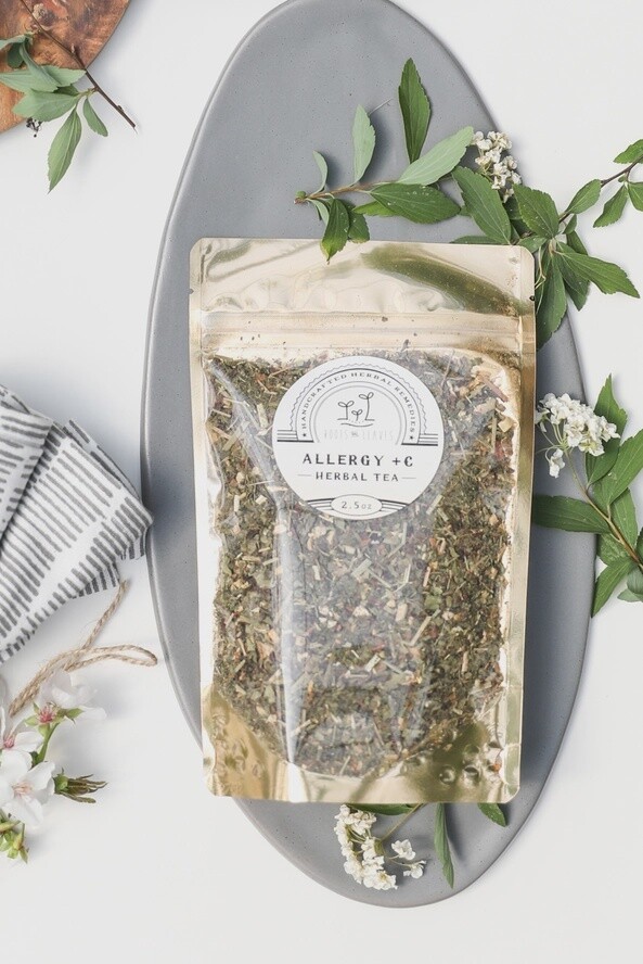 Roots And Leaves Allergy +C Herbal Tea