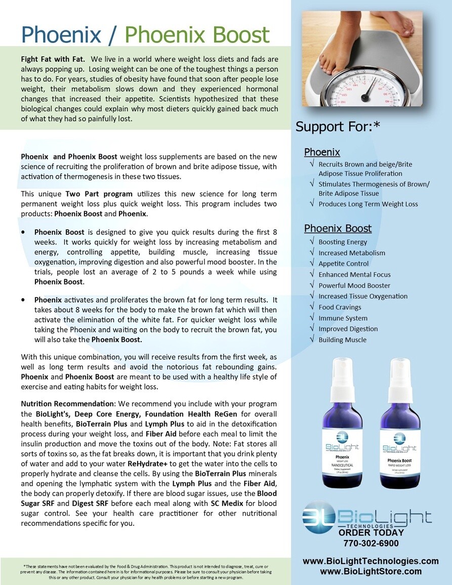 Biolight Phoenix Weight Loss &amp; Boost