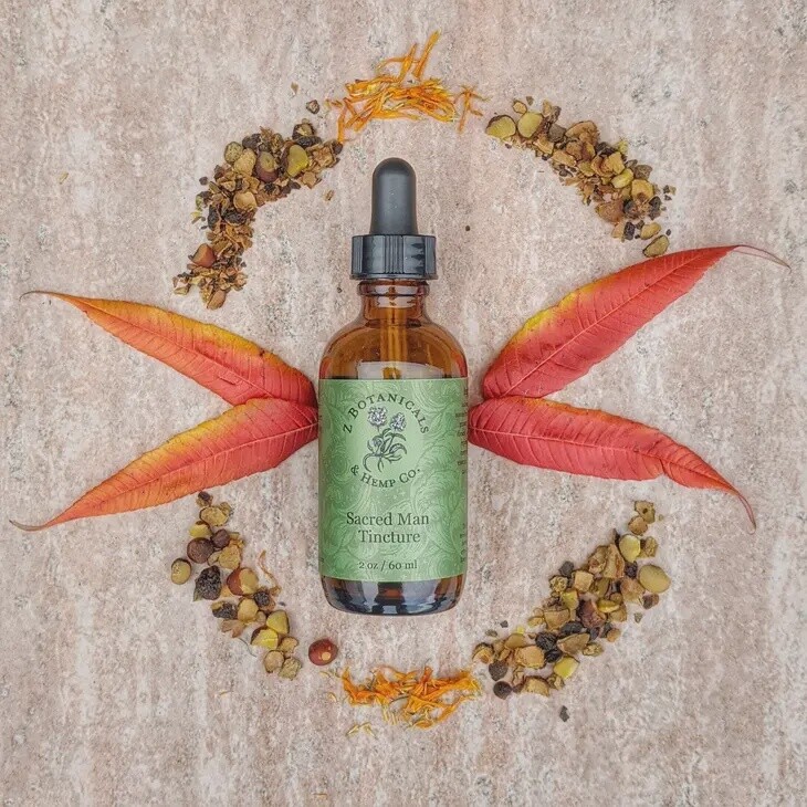 Z Botanicals Sacred Man Tincture