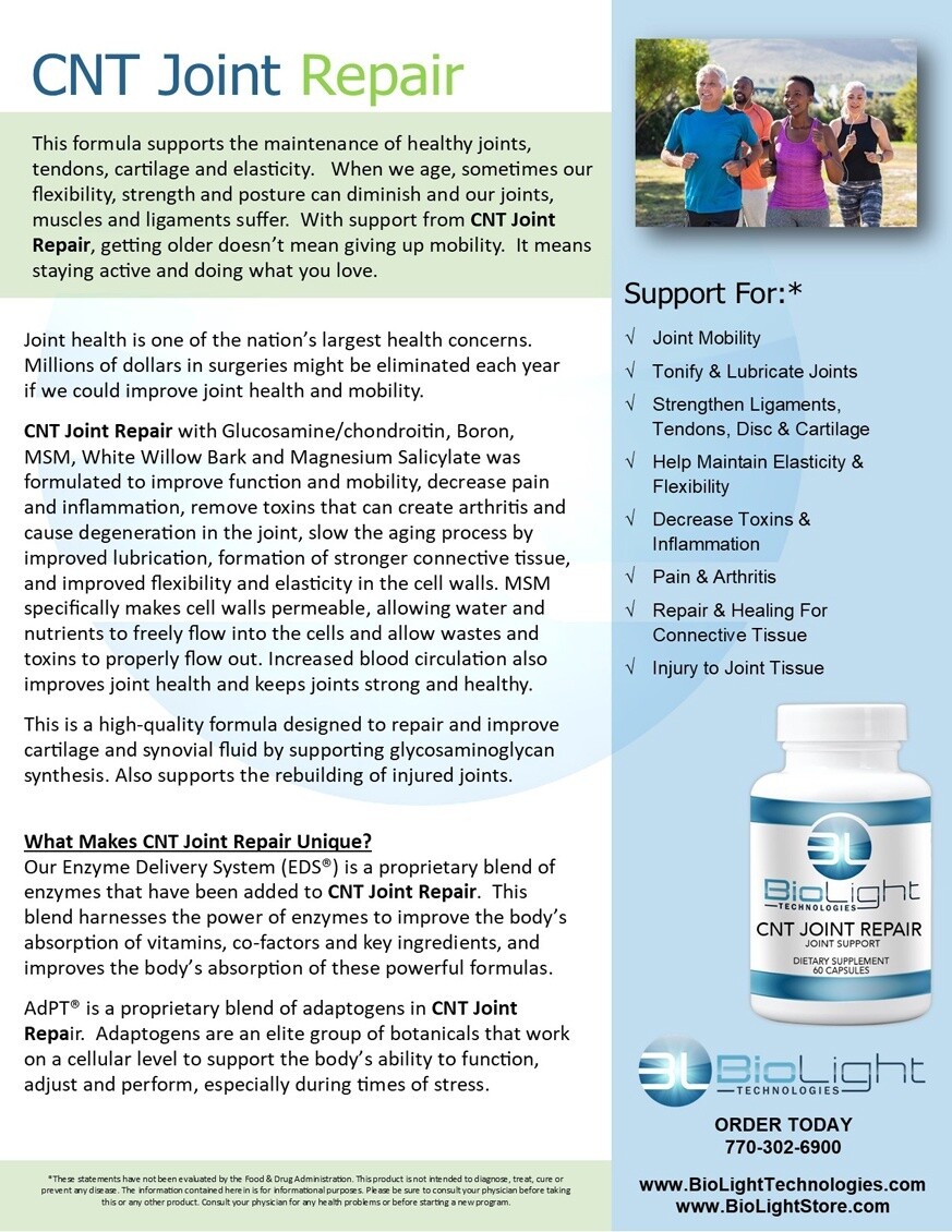Biolight CNT Joint Repair