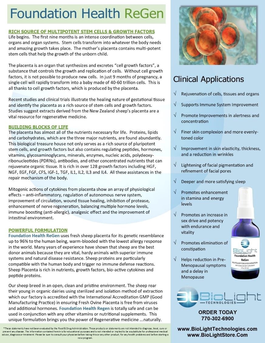 Biolight Foundation Health ReGen