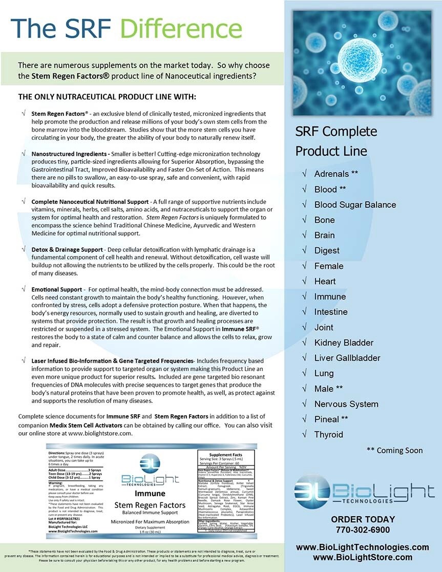 Biolight Immune Stem Regen Factors