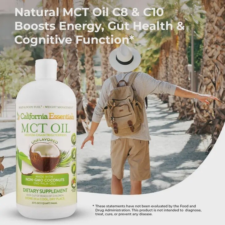 California Essentials MCT Oil 32oz